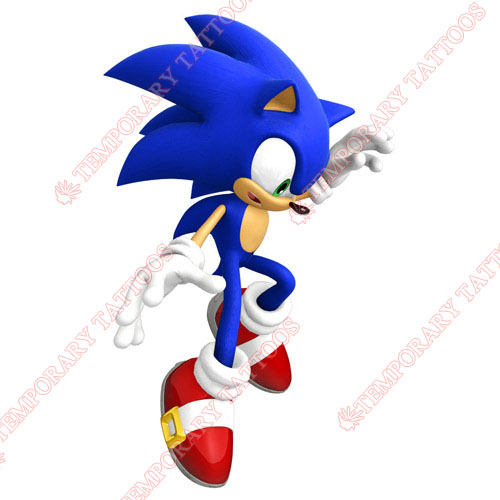 Sonic the Hedgehog Customize Temporary Tattoos Stickers NO.5314